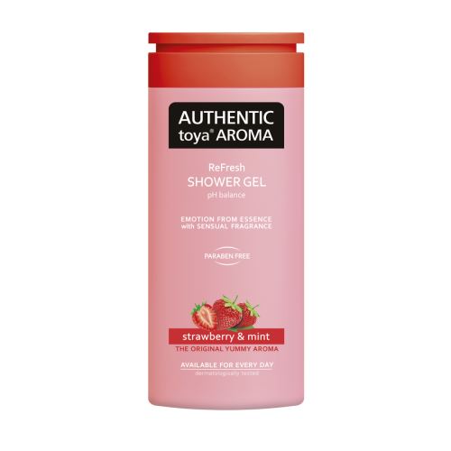 Authentic Toya Aroma sprchový gel 400ml Strawberry