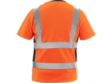 Tričko EXETER, výstražné, pánské, oranžové_(2)