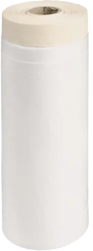 CQ fólie s papírovou páskou 140cm x 33m