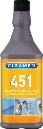 CLEAMEN 451 odvápňovač nerezových ploch a technologií 1,2kg