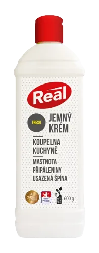 Real jemný krém FRESH 600g, tekutý jemný krém
