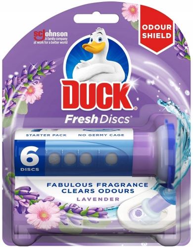 DUCK Fresh Discs - čistič WC Levandule 36ml