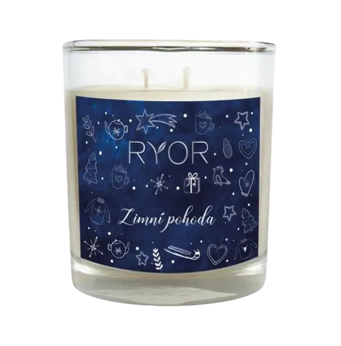 Ryor svíčka  210g - zimní pohoda