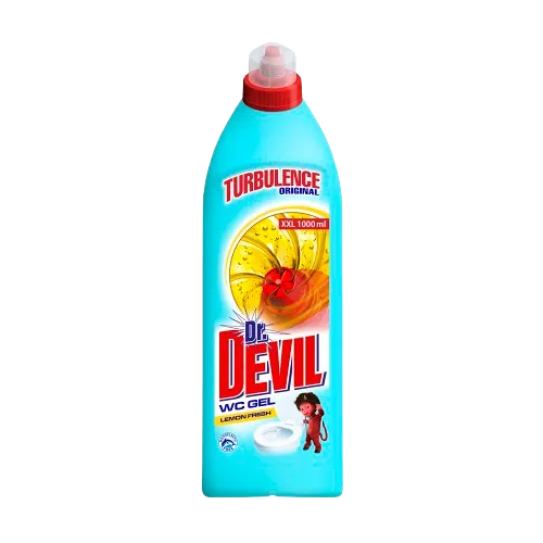 Dr. Devil WC gel Turbulence Original Lemon fresh 1l