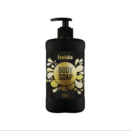 ISOLDA Gold body soap 400ml, sprchový gel