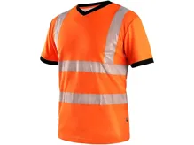 Tričko CXS RIPON, výstražné, pánské, oranžovo - černé_(1)