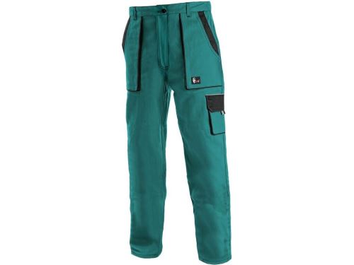 Kalhoty Lux Elena dámské,zeleno-černé v.44