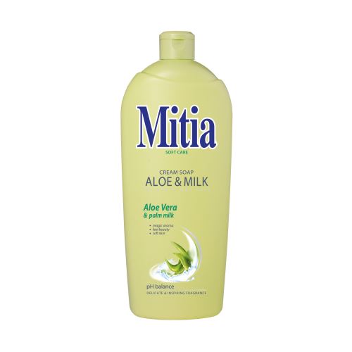 Mitia tekuté mýdlo 1l Aloe&Milk