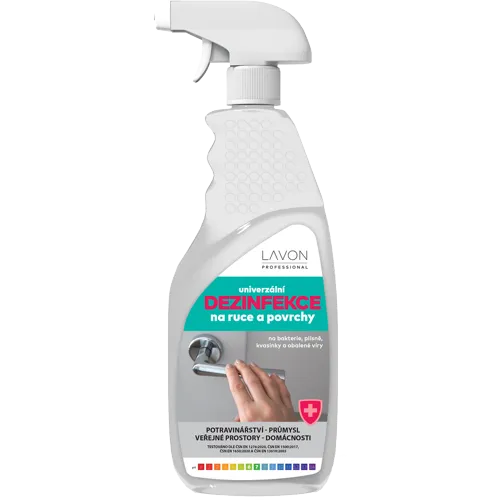 LAVON univerzální dezinfekce na ruce a povrchy 500ml
