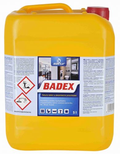 Satur BADEX 5l bělící a dezinfekční přípravek