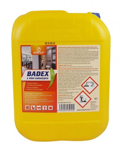 Satur BADEX s vůní Eukalyptu 5l dezinfekce