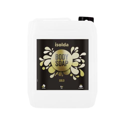ISOLDA Gold body soap 5l, sprchový gel