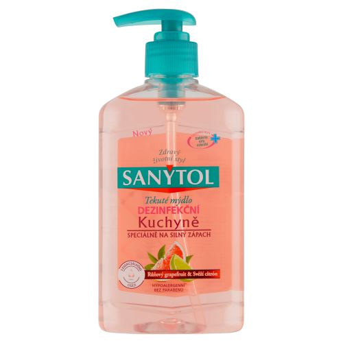 SANYTOL dezinfekční mýdlo kuchyně 250ml