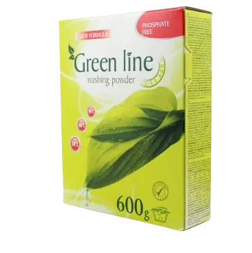 Prací prášek Green Line Gentle 600g=7PD univerzální