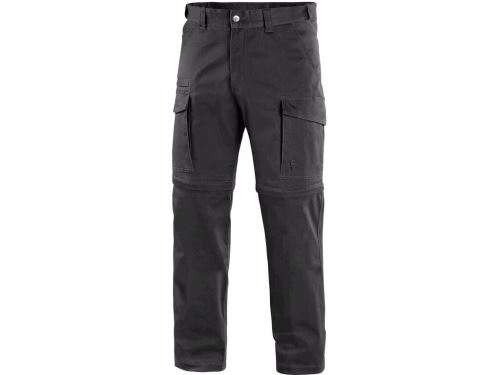 Kalhoty CXS VENATOR, pánské s odepínacími nohavicemi, černé, vel. 46