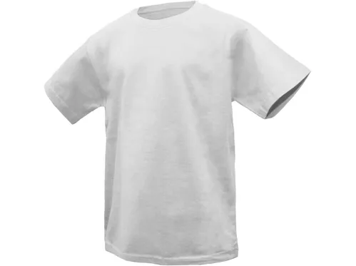 Dětské tričko s krátkým rukávem DENNY, bílé_(1)