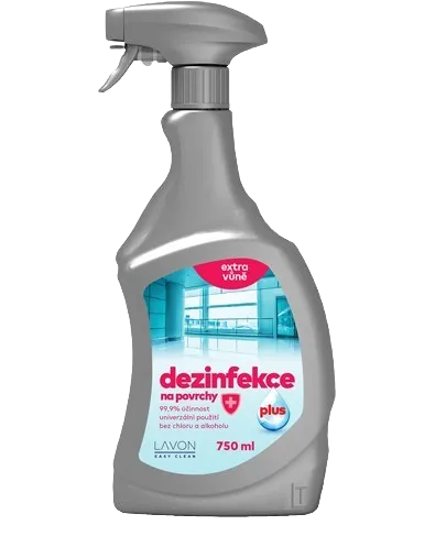 LAVON dezinfekce na povrchy bez chloru a alkoholu 750ml