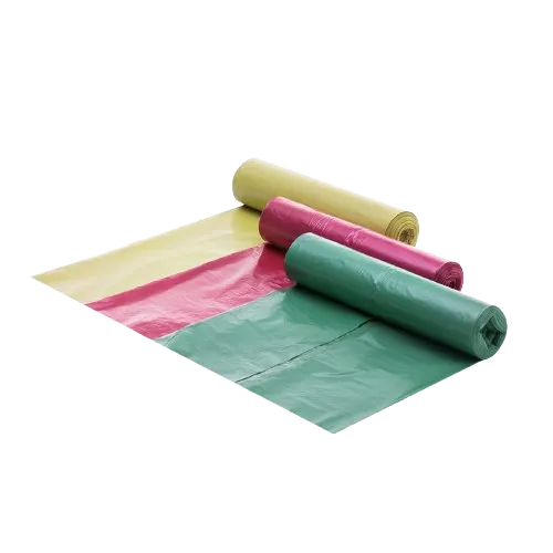 Pytle na odpad LDPE 70x110cm, typ 80, role 25ks, ŽLUTÉ