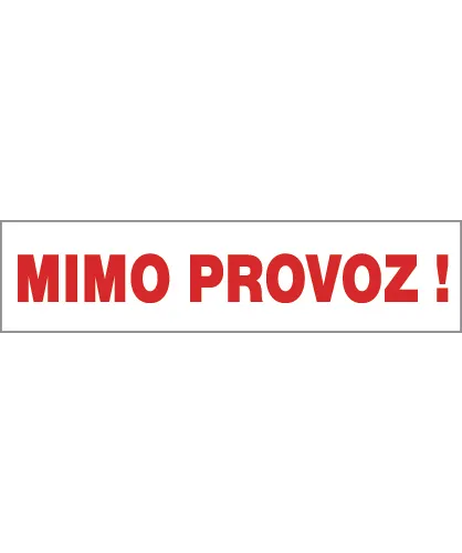 Mimo provoz 12736 (4147305)