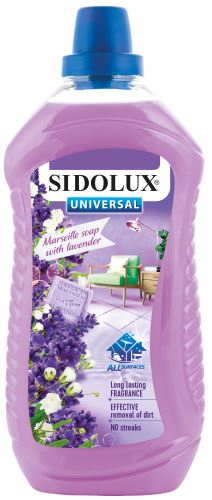 SIDOLUX UNIVERSAL soda power marseilské mýdlo s vůní Levandule 1l 