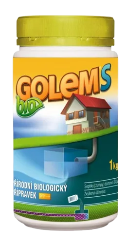 BIO GOLEM S biologický čistič septiků a jímek 1kg 