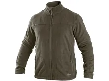 Mikina CXS GRANBY, pánská, fleece, khaki_(1)