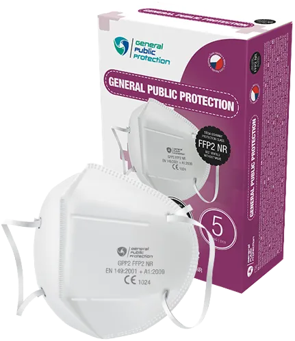 Respirátor FFP2 model GPP 1ks