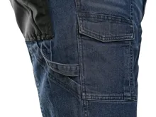 Kraťasy jeans CXS MURET, pánské, modro-černé_(3)