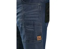 Kraťasy jeans CXS MURET, pánské, modro-černé_(4)