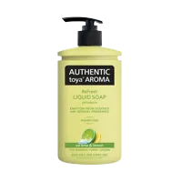 Authentic toya aroma tekuté mýdlo s dávkovačem 400ml Ice lime&amp;Lemon