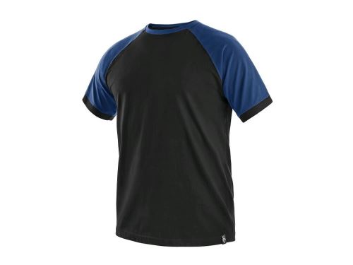 Tričko s krátkým rukávem OLIVER, černo-modré, vel. S