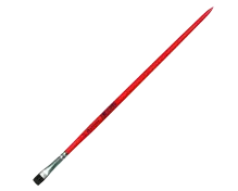 Štětec umělecký plochý S 7231/313 červený 6