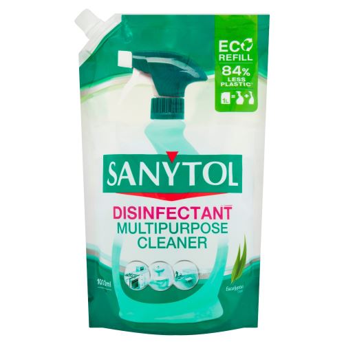 SANYTOL dezinfekční univerzální čistič náplň DOYPACK 1l Eukalyptus
