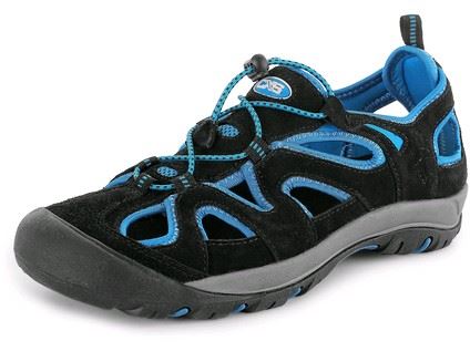 Obuv sandál CXS NAMIB, černo - modrá, vel. 40