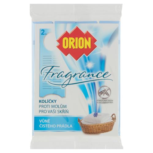 Orion fragrance kolíček proti molům - čisté prádlo