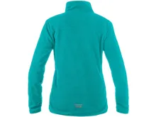 Mikina CXS GRANBY LADY, dámská, fleece, tyrkysově zelená_(2)