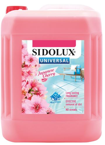 SIDOLUX UNIVERSAL soda power s vůní Japanese cherry 5l