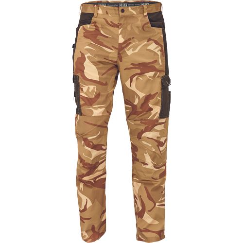 CRAMBE kalhoty camouflage,vel.3XL