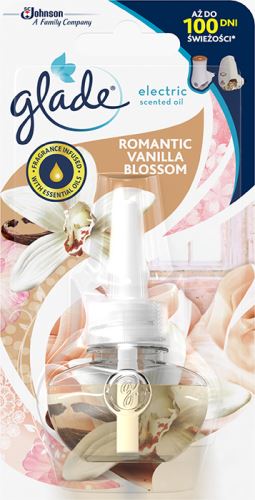 Glade electric Romantic Vanilla Blossom 20ml, náplň 1ks
