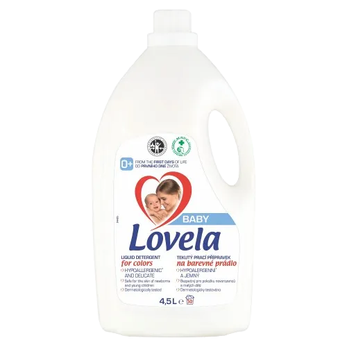 Lovela tekutý prací přípravek na barevné prádlo 4,5l/50PD
