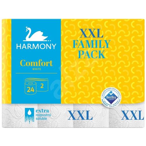 Toaletní papír Harmony Comfort 2vr (24ks)