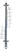 Teploměr venkovní PLAST ČERNÝ 26cm 3101