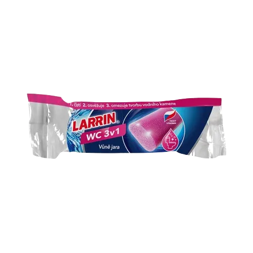 LARRIN WC Plus 3v1 Vůně jara 40g náplň