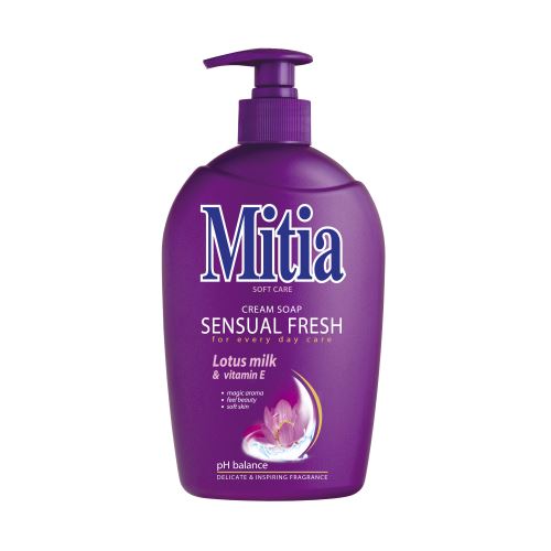 Mitia tekuté mýdlo Sensual fresh 500ml s dávkovačem