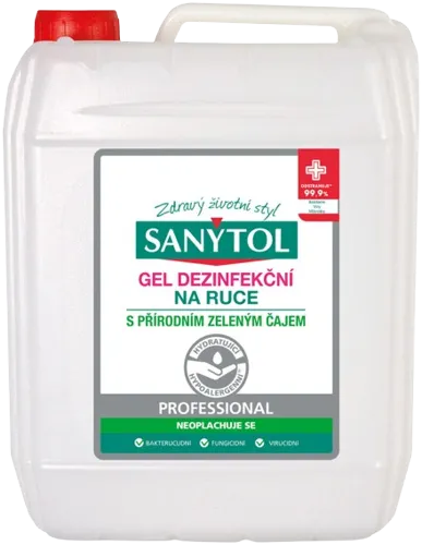 Sanytol Professional dezinfekční gel na ruce 5l