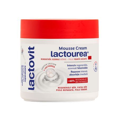 Lactovit lactourea Mousse cream 400ml hydratační pěnový krém