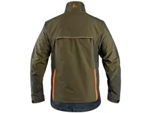 Blůza CXS NAOS, pánská, zeleno-zelená, HV oranžové doplňky_(2)