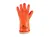 Rukavice ZARO WINTER, zimní, máčené v PVC, oranžové, vel. 11