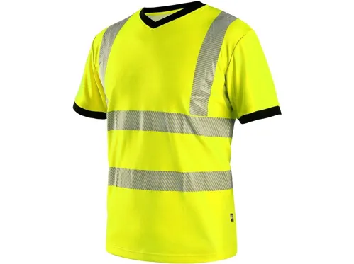 Tričko CXS RIPON, výstražné, pánské, žluto - černé_(1)
