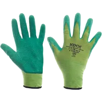 GROOVY GREEN rukavice nylon.latex.dlaň